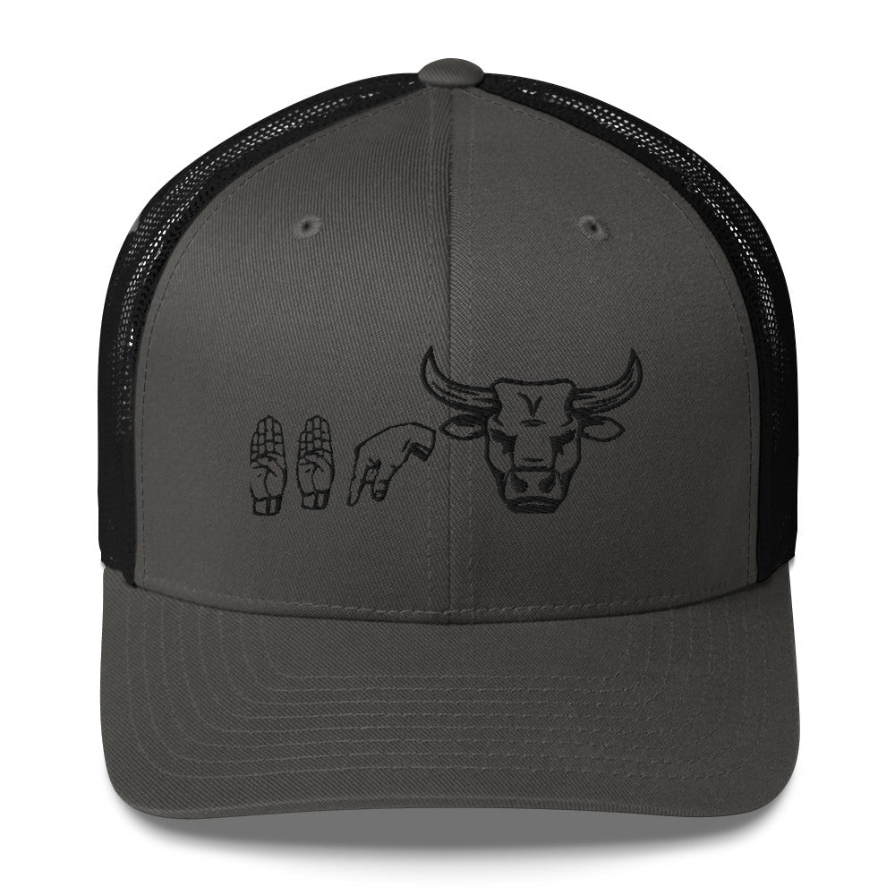 BBQ Beef Sign Trucker Cap