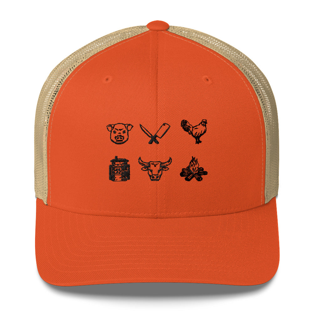 BBQ Trucker Cap