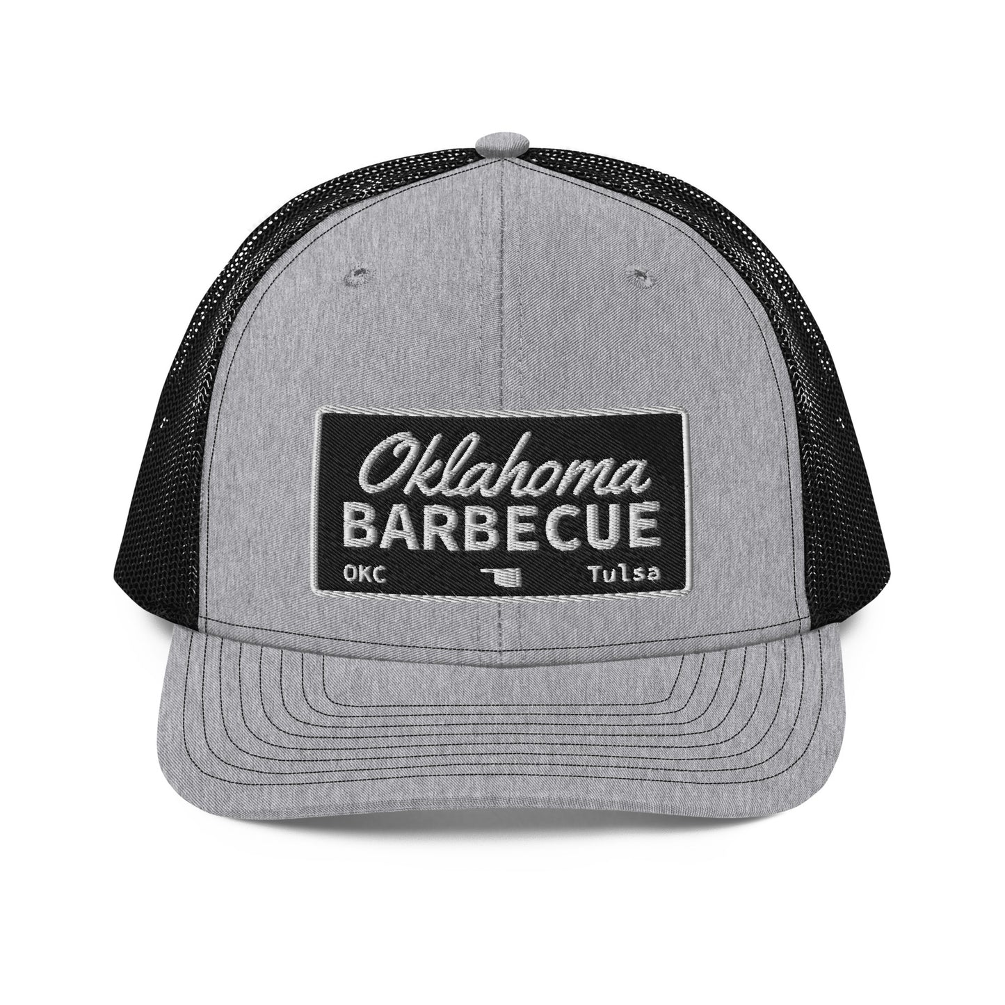 Oklahoma Barbecue Richardson Trucker hat.
