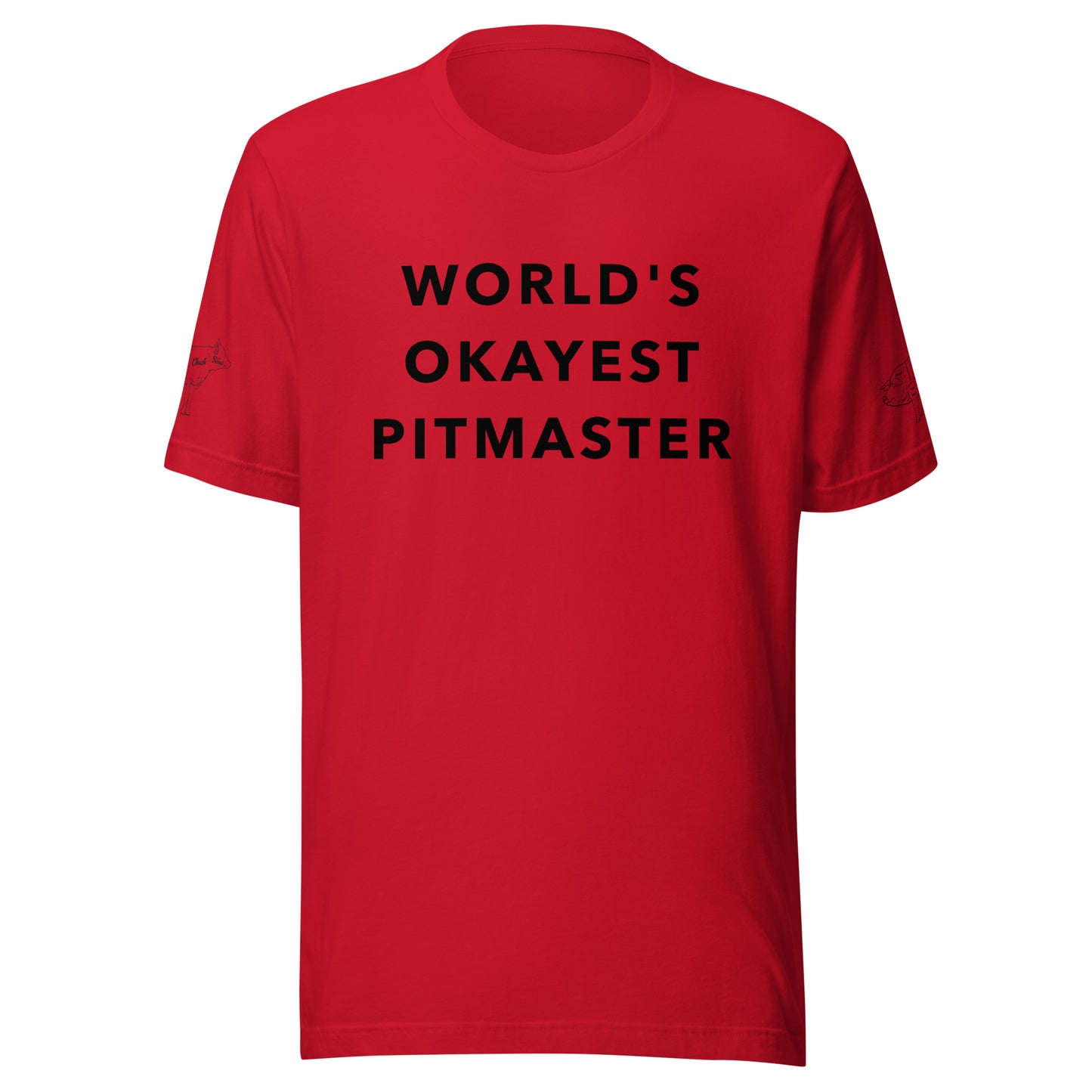World's Okayest Pitmaster t-shirt