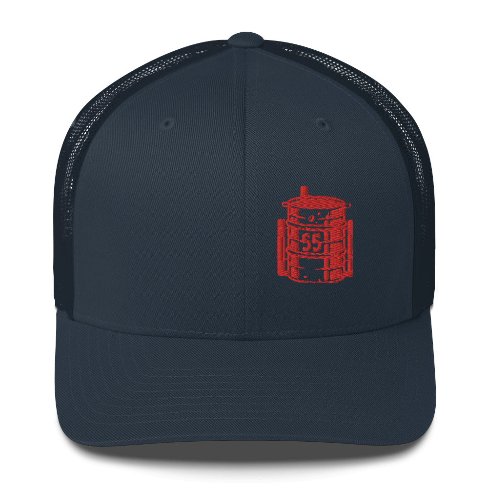 Drum Smoker Trucker Cap.