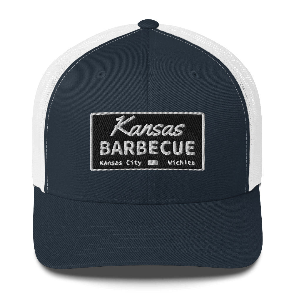 Kansas Barbecue Trucker Hat.