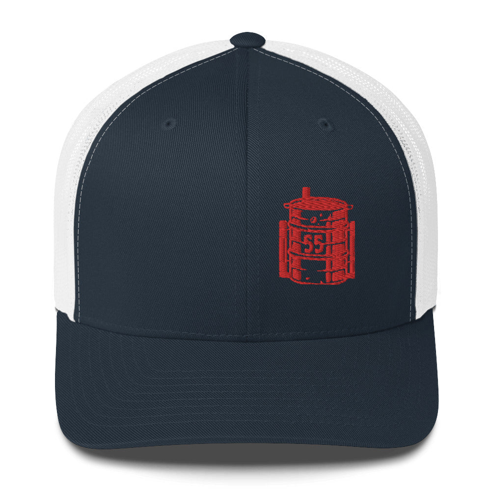 Drum Smoker Trucker Cap.