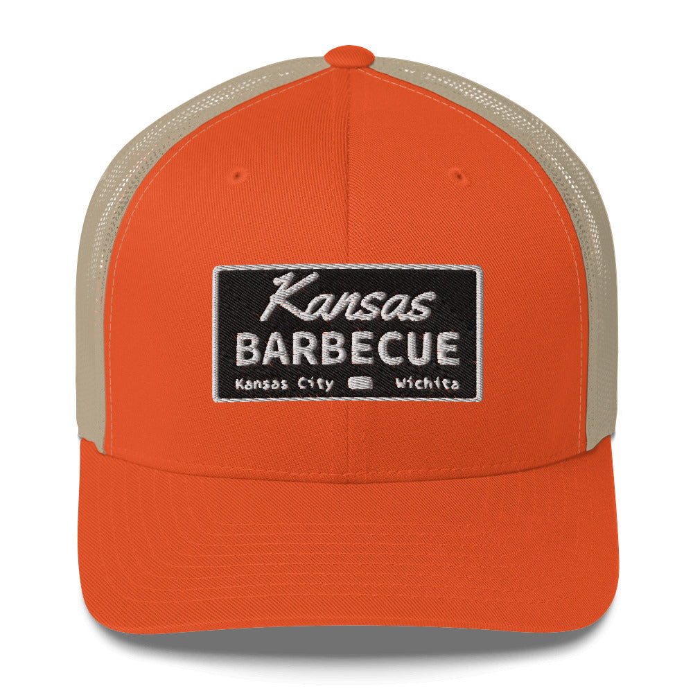 Kansas Barbecue Trucker Hat.