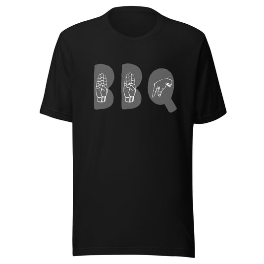BBQ Sign Language - Unisex t-shirt.