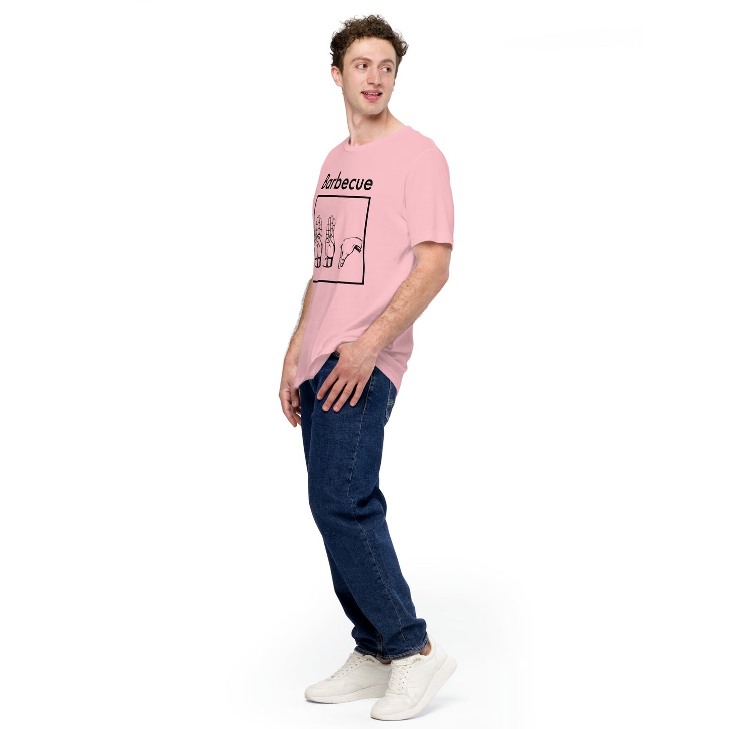 Barbecue Sign Language Unisex t-shirt.