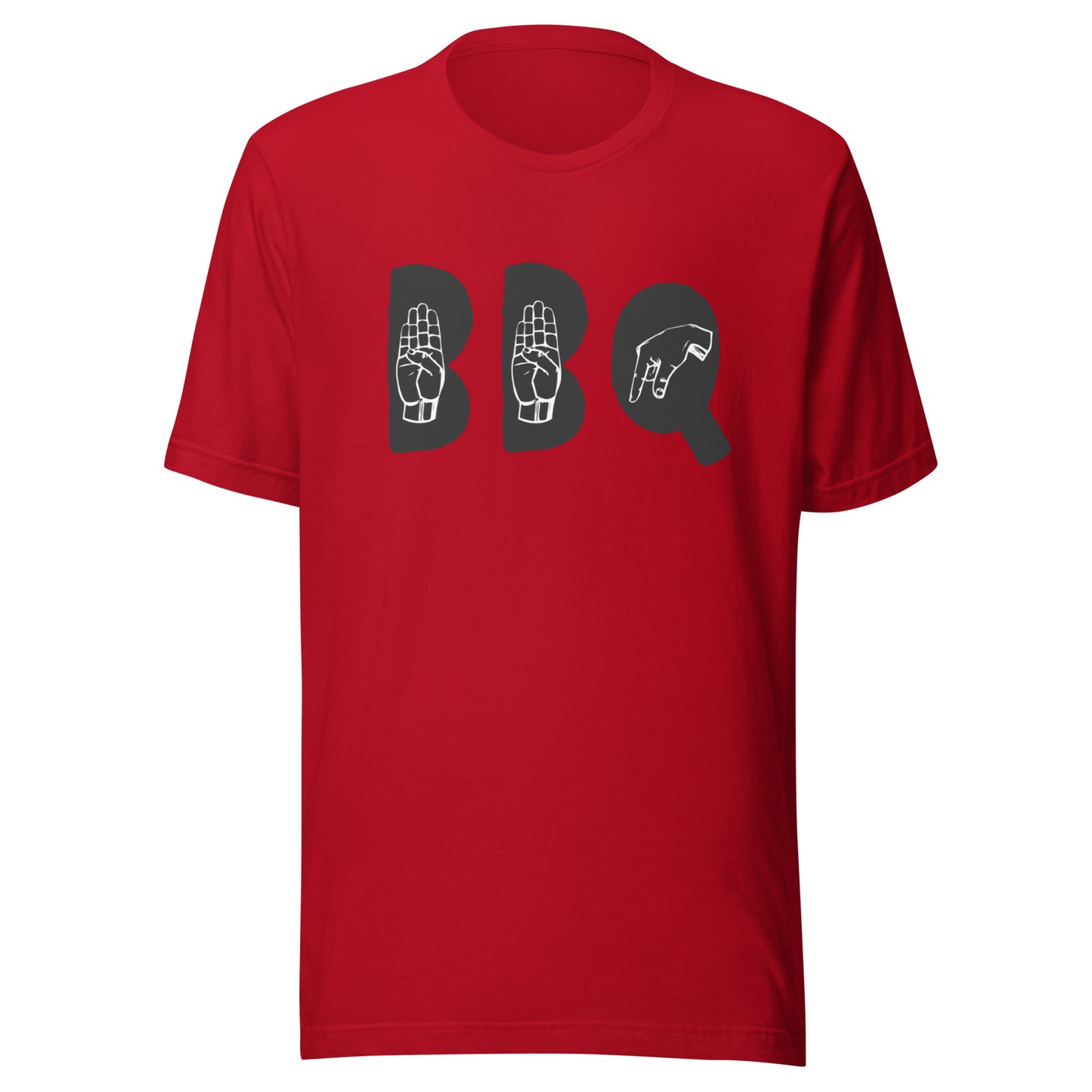 BBQ Sign Language - Unisex t-shirt.