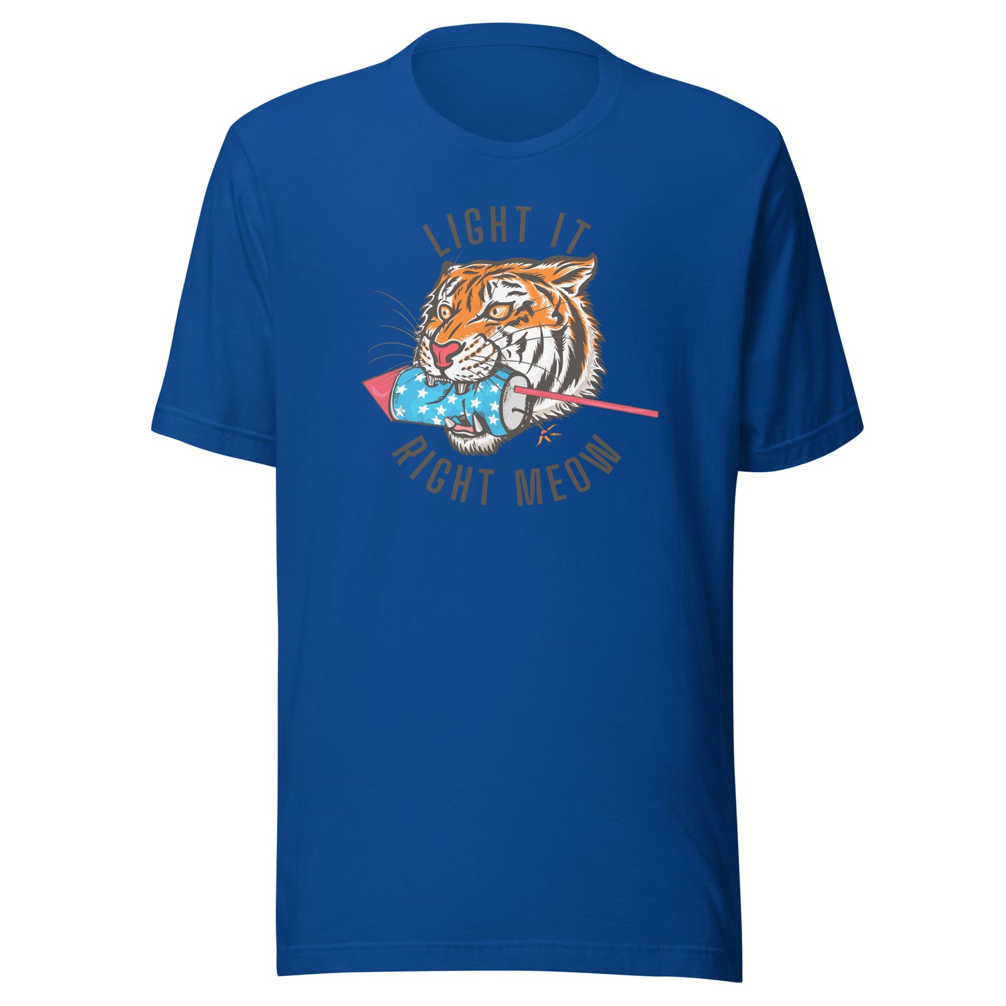 Fire It Right Meow Unisex t-shirt